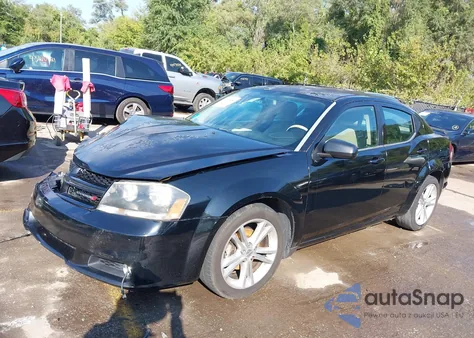 2014 Dodge Avenger Sxt from USA, damaged, VIN 1C3CDZCB1EN131018